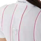 Női slim fit verseny póló gombokkal
