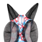 Fülekkel ellátott rovarriasztó maszk