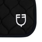 Equestro Mesh Logo ugró nyeregalátét - fekete