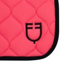 Equestro Mesh Logo ugró nyeregalátét - pink