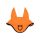 Equestro Perforated Logo fülvédő - narancssárga