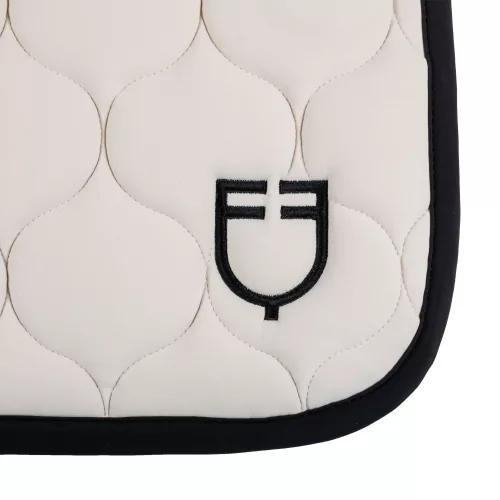 Equestro Technical Quilted ugró nyeregalátét - bézs
