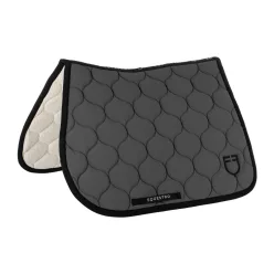   Equestro Technical Quilted ugró nyeregalátét - sötétszürke