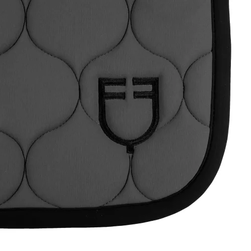 Equestro Technical Quilted ugró nyeregalátét - sötétszürke