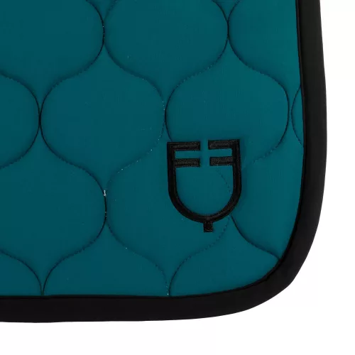 Equestro Technical Quilted ugró nyeregalátét - pterolkék