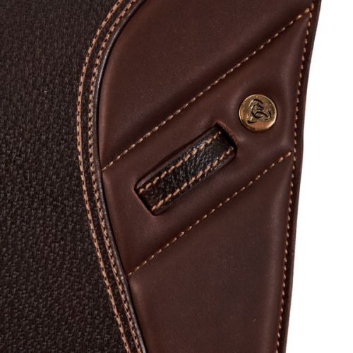 Acavallo KC Race 2.4 ugró nyereg - sötétbarna, 17"