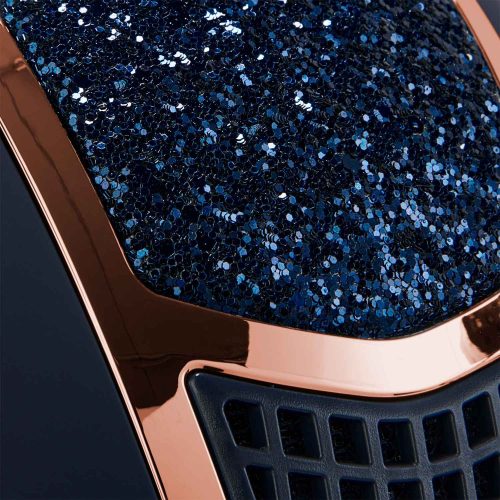 Equestro Eclipse Stone Matt Wide Visor kobak - sötétkék/rosegold, M