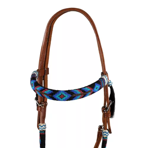 Pool's Beaded Embrodiery western kantár
