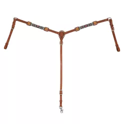 Navajo gyöngyökkel díszített mellkötő