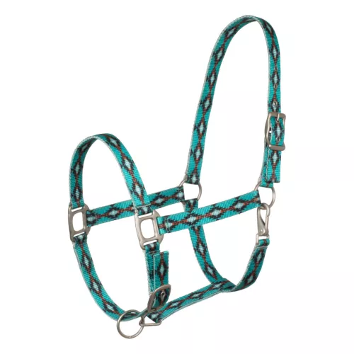 Navajo mintás nylon kantár
