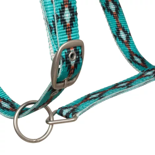Navajo mintás nylon kantár