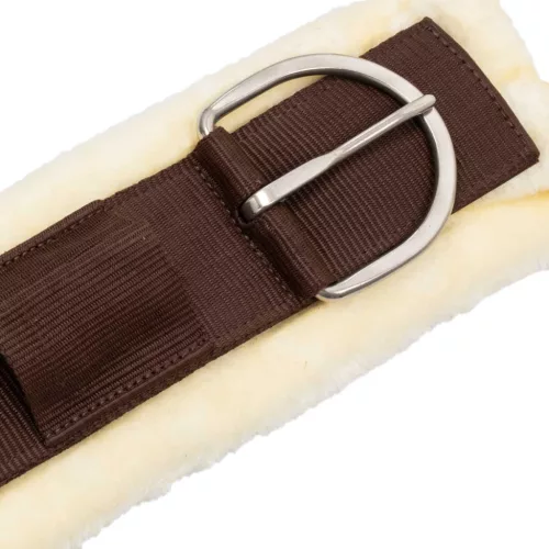 Mesterséges gyapjú nyeregheveder