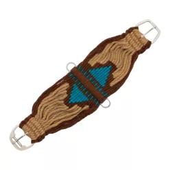 Mohair western heveder - Aztec design