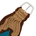 Mohair western heveder - Aztec design