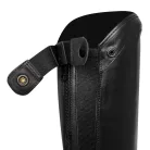 Unisex chaps hátsó cipzárral és rugalmas szalaggal