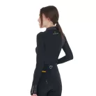 Equestro Női technikai edzőpóló strasszokkal