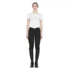 Női slim fit bő szabású lovaglónadrág logóval