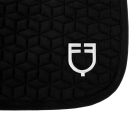 Equestro Cube Quilting ugró nyeregalátét - fekete