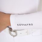 Lányok slim fit versenypóló strasszokkal