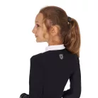 Lányok slim fit versenypóló strasszokkal