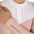 Lányok slim fit versenypóló strasszokkal