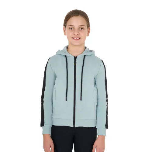 Equestro Lányok teljes cipzáras pulóvere belső bolyhos béléssel