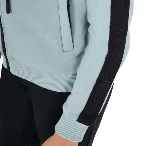 Equestro Lányok teljes cipzáras pulóvere belső bolyhos béléssel