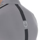 Equestro Férfi slim fit hosszú ujjú edzőpóló