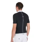 Férfi slim fit rövid ujjú verseny póló