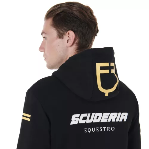 Scuderia Equestro férfi kapucnis pulóver