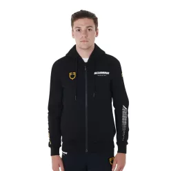 Scuderia Equestro férfi kapucnis pulóver