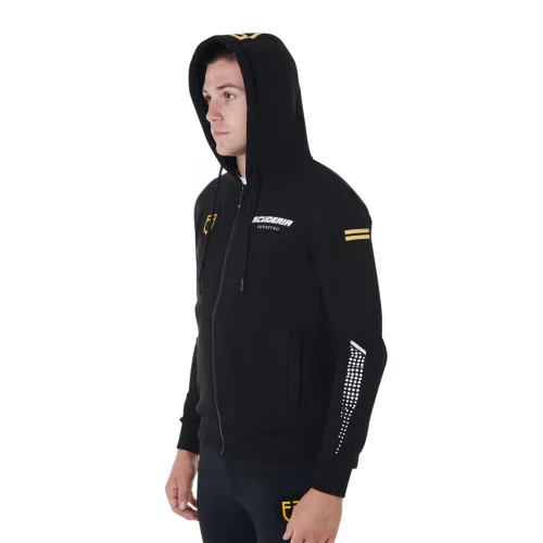 Scuderia Equestro férfi kapucnis pulóver