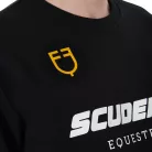 Scuderia Equestro férfi kereknyakú pulóver