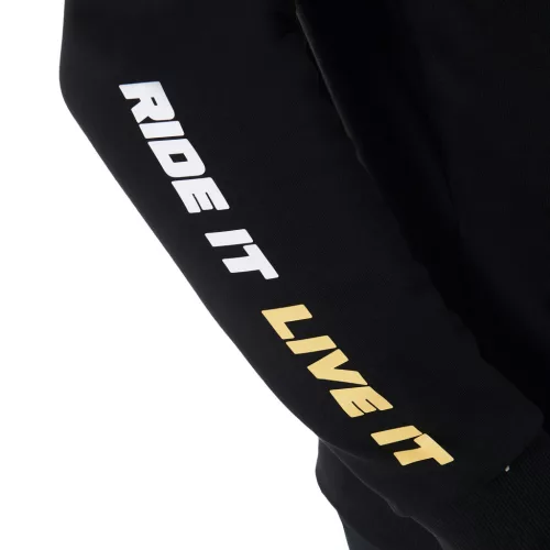 Scuderia Equestro férfi kereknyakú pulóver