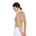 Női slim fit gombos versenypolo