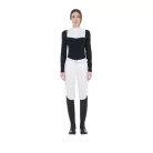 Női slim fit versenypóló strasszokkal