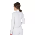 Női slim fit versenypóló strasszokkal