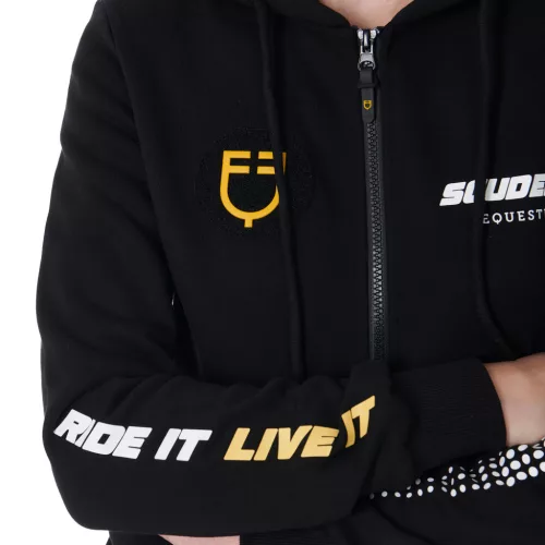 Scuderia Equestro női kapucnis pulóver