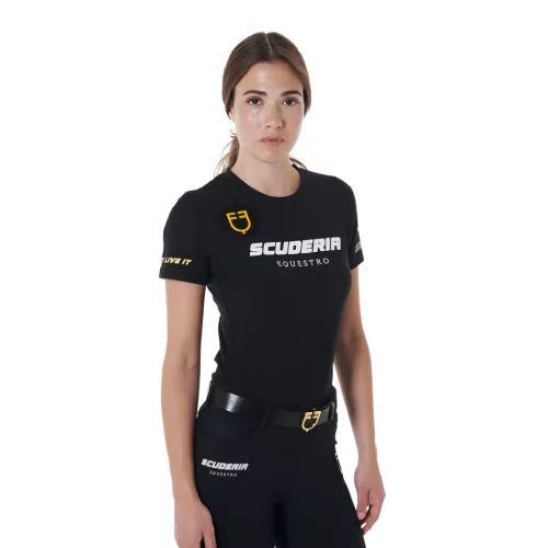 Scuderia Equestro női slim fit póló