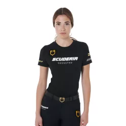 Scuderia Equestro női slim fit póló, M