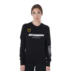 Scuderia Equestro női kereknyakú pulóver