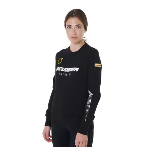 Scuderia Equestro női kereknyakú pulóver