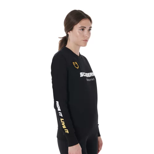 Scuderia Equestro női kereknyakú pulóver