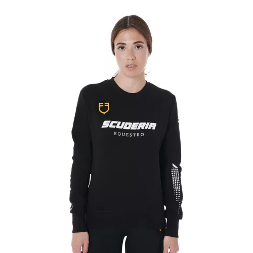 Scuderia Equestro női kereknyakú pulóver