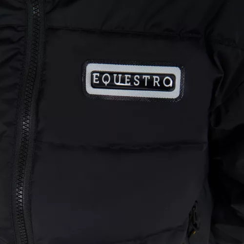 Equestro Női rövidített pehelydzseki rugalmas anyagból