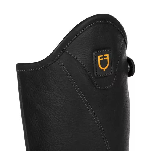 Unisex rövid bőrgatya oldalsó cipzárral