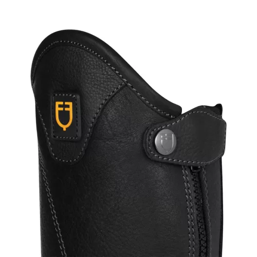 Unisex rövid bőrgatya oldalsó cipzárral