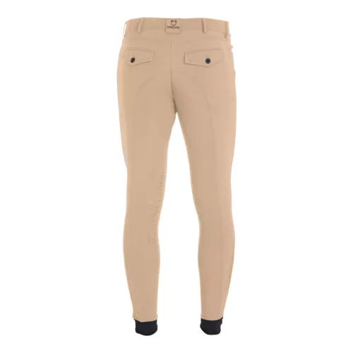 Férfi slim fit grip lovaglónadrág logóval