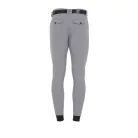 Férfi slim fit tapadó lovaglónadrág logóval