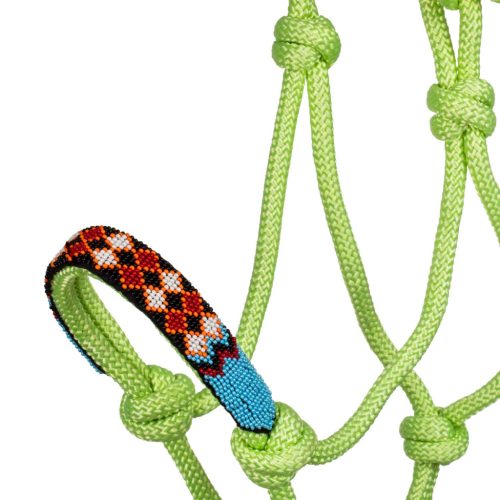 Gyöngyös csomós kötőfék vezetővel